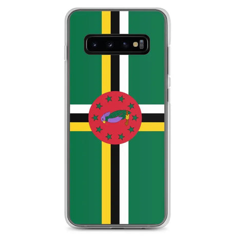 Coque téléphone drapeau de la dominique - pixelforma
