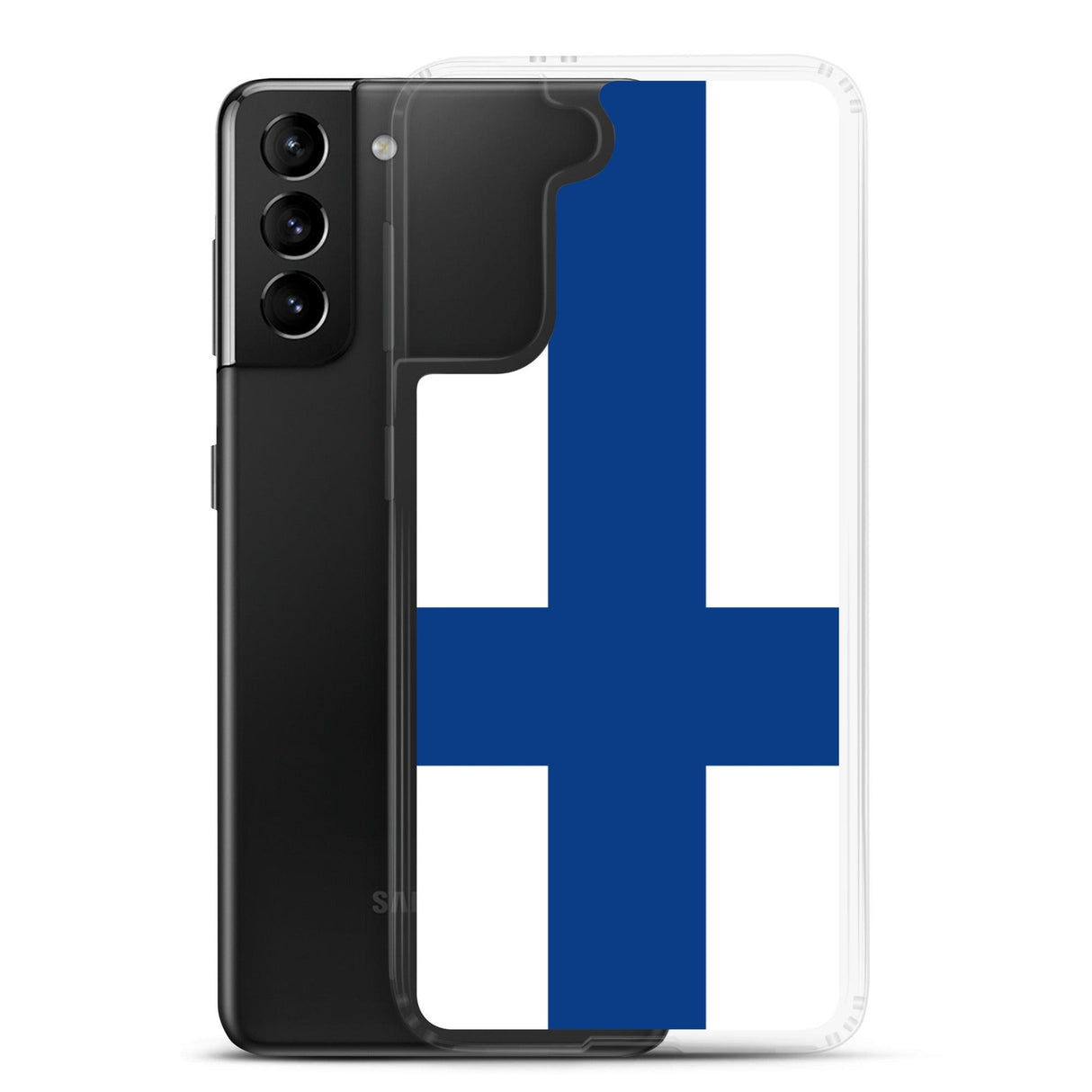 Coque Téléphone Drapeau de la Finlande - Pixelforma