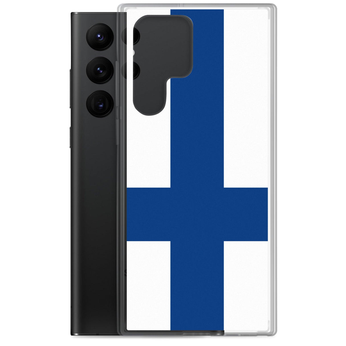 Coque Téléphone Drapeau de la Finlande - Pixelforma