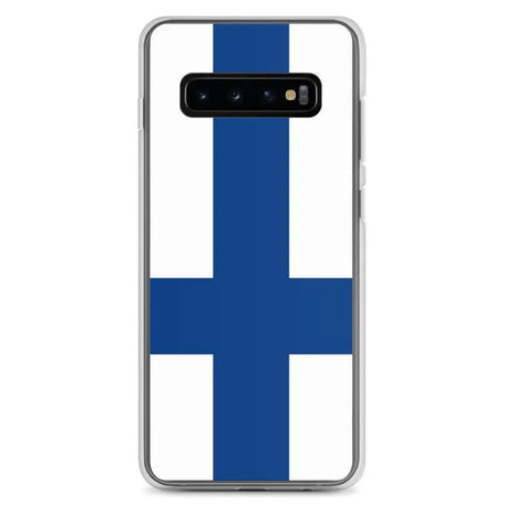 Coque téléphone drapeau de la finlande - pixelforma