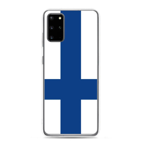 Coque téléphone drapeau de la finlande - pixelforma