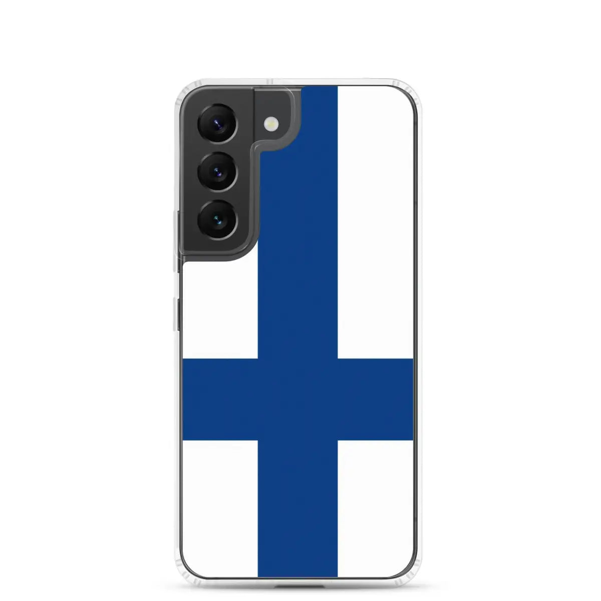Coque téléphone drapeau de la finlande - pixelforma