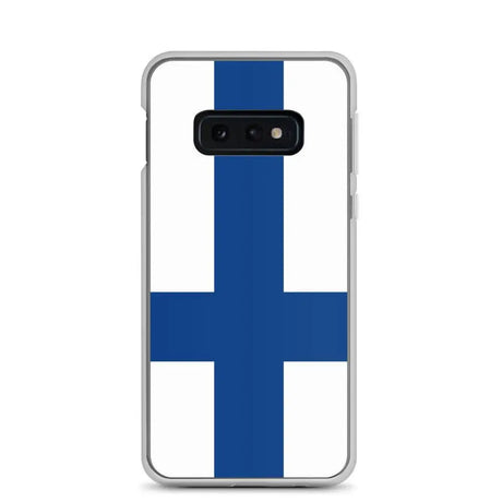 Coque téléphone drapeau de la finlande - pixelforma