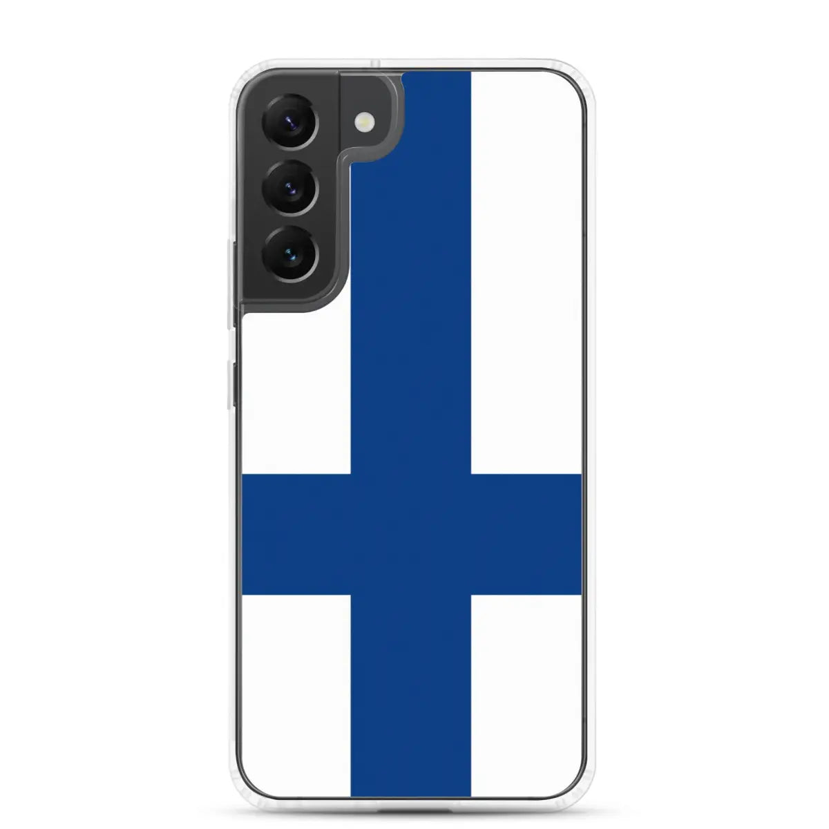 Coque téléphone drapeau de la finlande - pixelforma