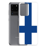 Coque Téléphone Drapeau de la Finlande - Pixelforma