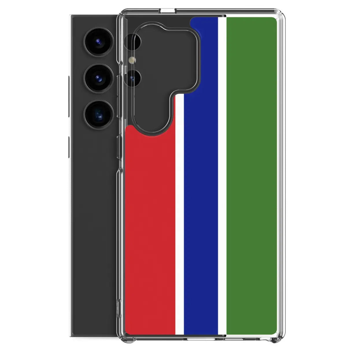 Coque téléphone drapeau de la gambie - pixelforma
