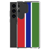 Coque téléphone drapeau de la gambie - pixelforma