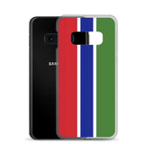 Coque téléphone drapeau de la gambie - pixelforma