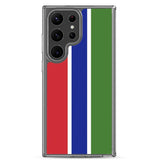 Coque téléphone drapeau de la gambie - pixelforma
