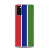 Coque téléphone drapeau de la gambie - pixelforma