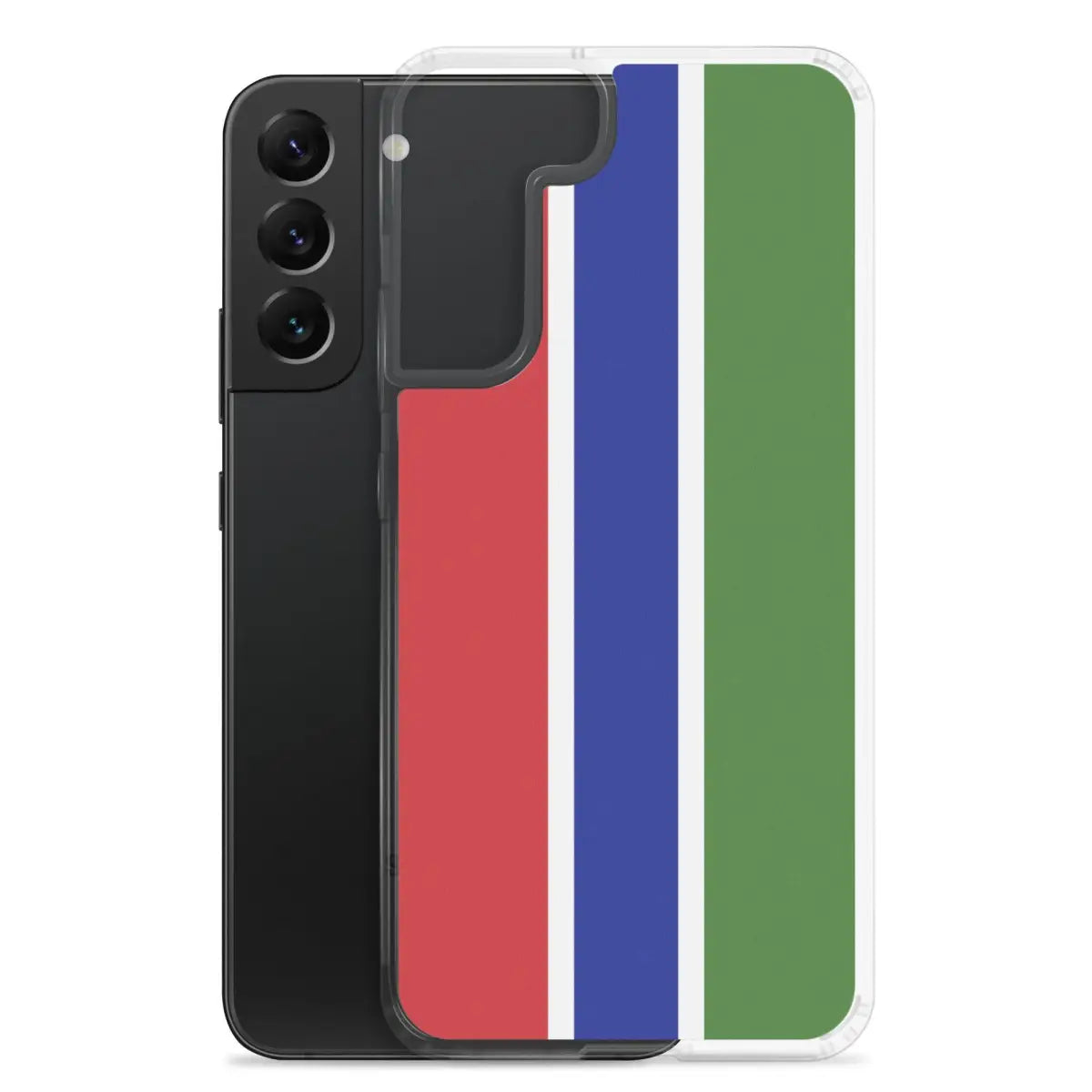 Coque téléphone drapeau de la gambie - pixelforma