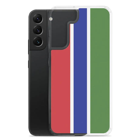 Coque téléphone drapeau de la gambie - pixelforma