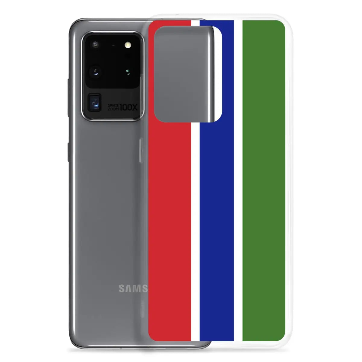 Coque téléphone drapeau de la gambie - pixelforma