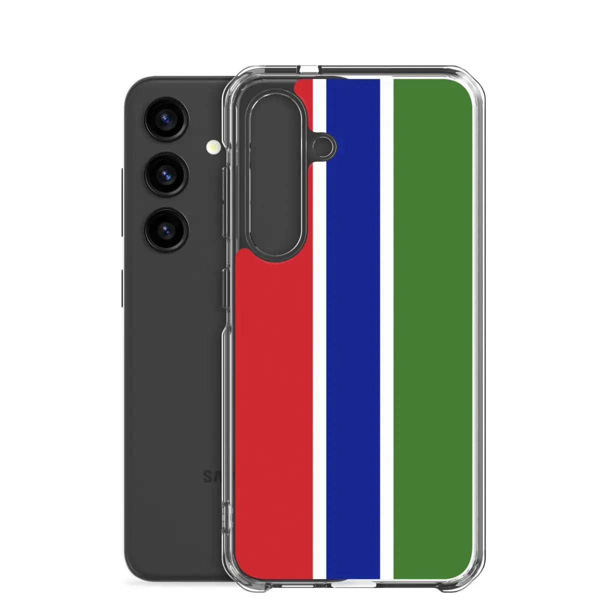 Coque téléphone drapeau de la gambie - pixelforma