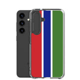 Coque téléphone drapeau de la gambie - pixelforma