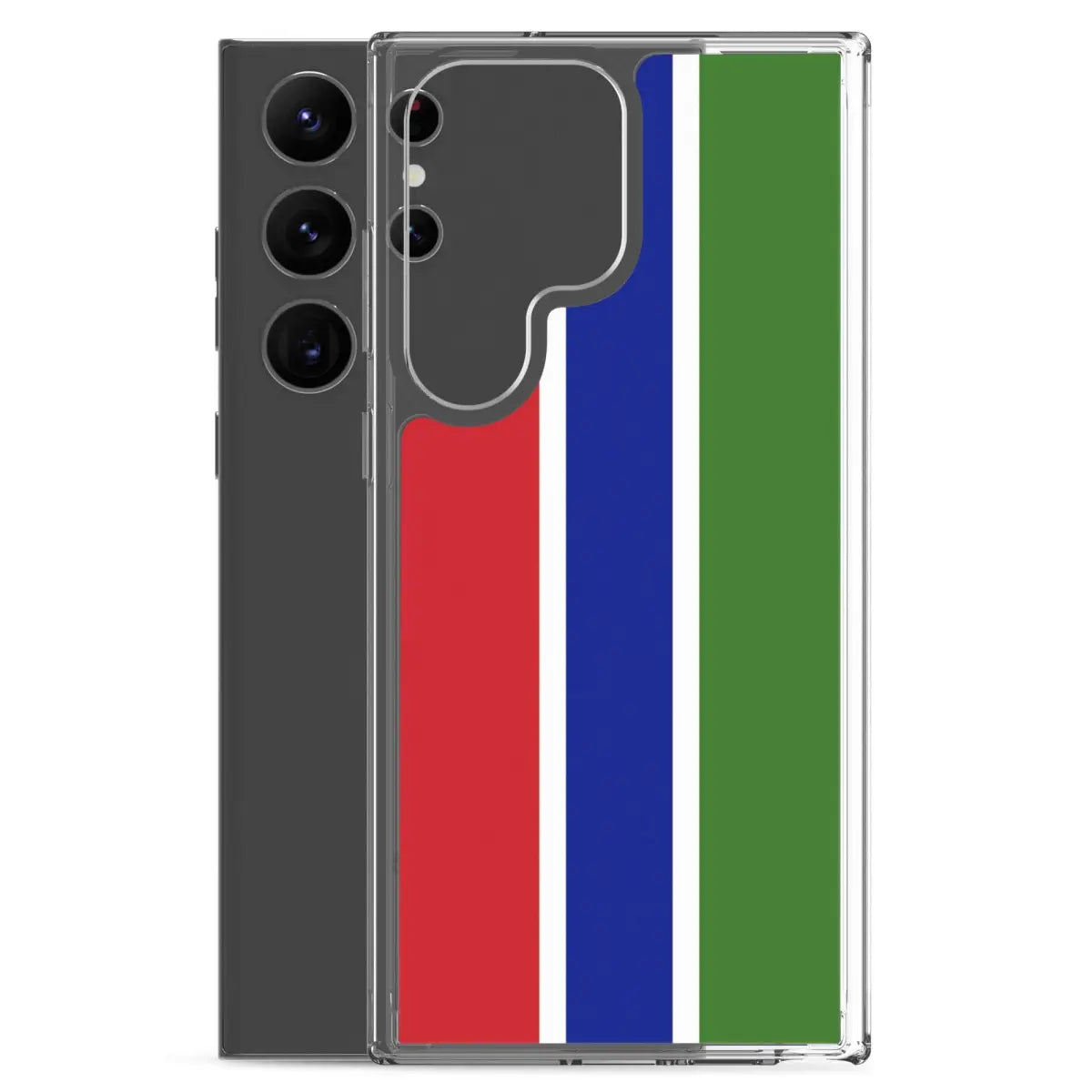 Coque téléphone drapeau de la gambie - pixelforma