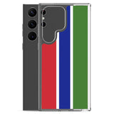 Coque téléphone drapeau de la gambie - pixelforma