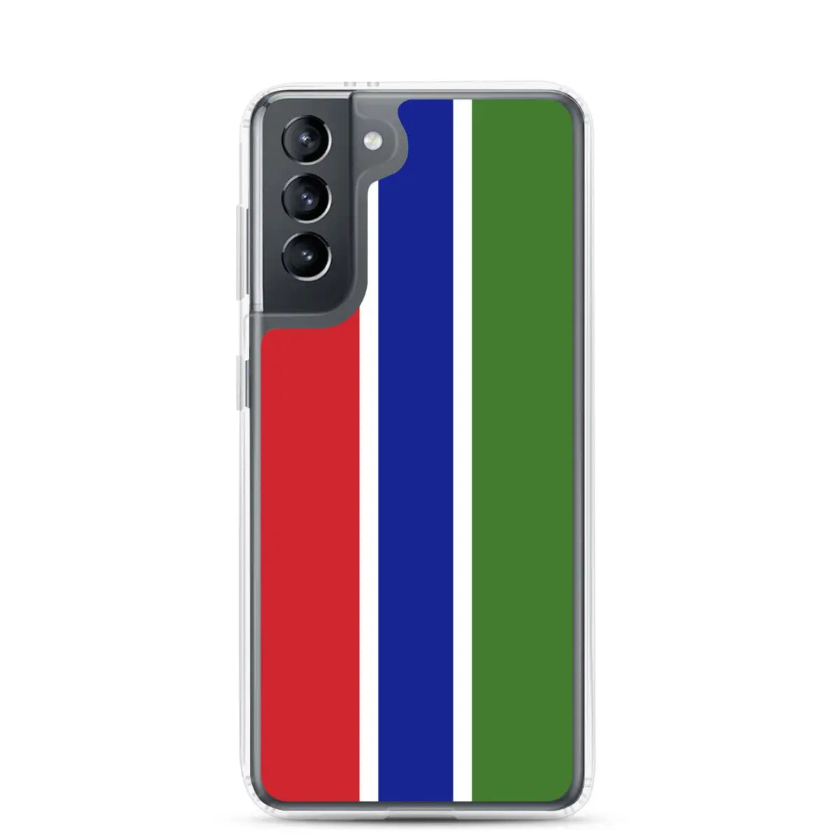 Coque téléphone drapeau de la gambie - pixelforma