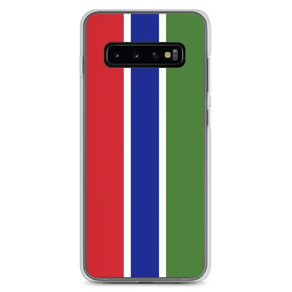 Coque téléphone drapeau de la gambie - pixelforma
