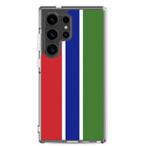 Coque téléphone drapeau de la gambie - pixelforma