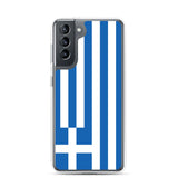 Coque Téléphone Drapeau de la Grèce - Pixelforma