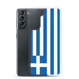 Coque Téléphone Drapeau de la Grèce - Pixelforma