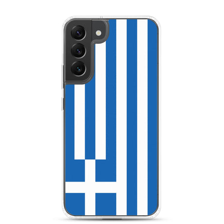 Coque Téléphone Drapeau de la Grèce - Pixelforma