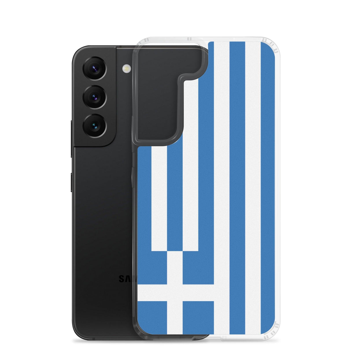 Coque Téléphone Drapeau de la Grèce - Pixelforma