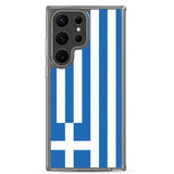 Coque Téléphone Drapeau de la Grèce - Pixelforma