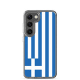 Coque Téléphone Drapeau de la Grèce - Pixelforma