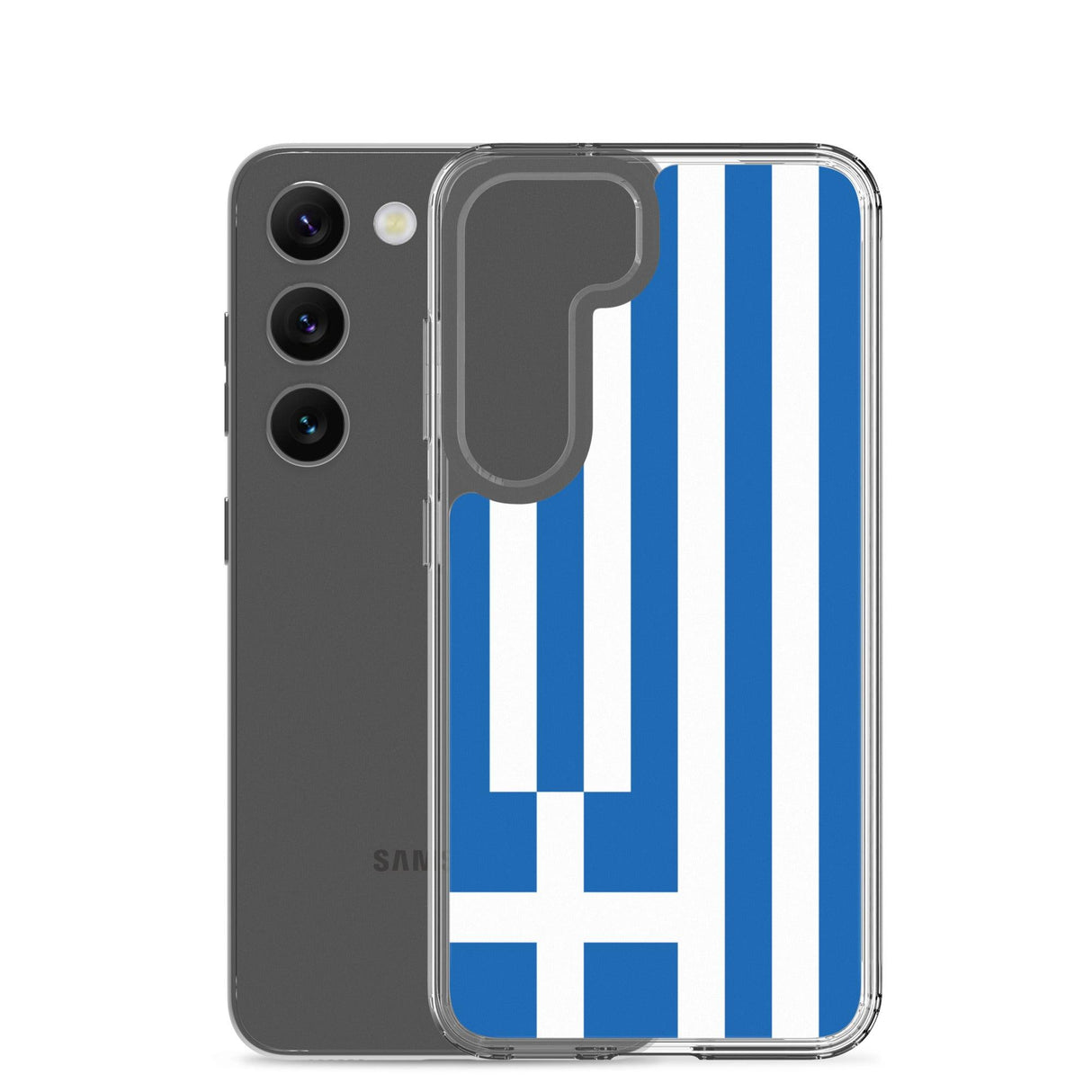 Coque Téléphone Drapeau de la Grèce - Pixelforma