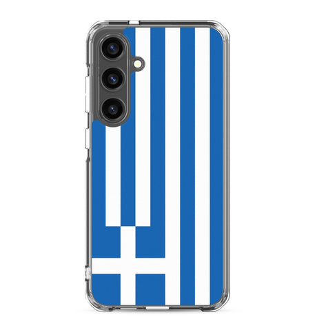 Coque Téléphone Drapeau de la Grèce - Pixelforma