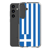 Coque Téléphone Drapeau de la Grèce - Pixelforma