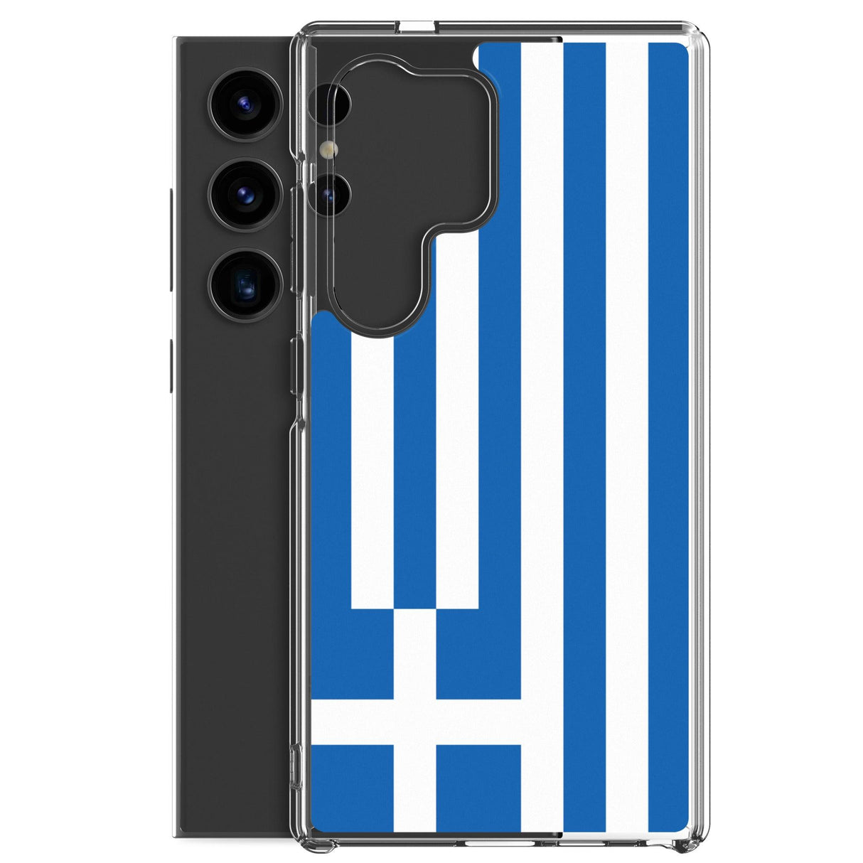 Coque Téléphone Drapeau de la Grèce - Pixelforma