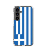 Coque Téléphone Drapeau de la Grèce - Pixelforma