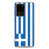 Coque Téléphone Drapeau de la Grèce - Pixelforma