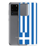 Coque Téléphone Drapeau de la Grèce - Pixelforma