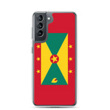 Coque téléphone drapeau de la grenade - pixelforma