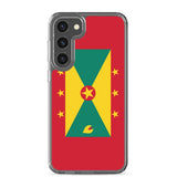 Coque téléphone drapeau de la grenade - pixelforma