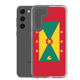 Coque téléphone drapeau de la grenade - pixelforma