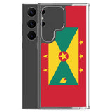 Coque téléphone drapeau de la grenade - pixelforma