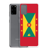 Coque téléphone drapeau de la grenade - pixelforma
