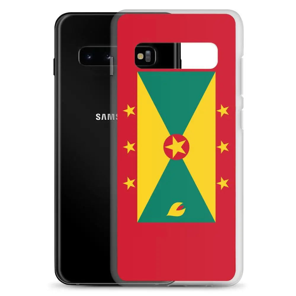 Coque téléphone drapeau de la grenade - pixelforma