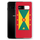 Coque téléphone drapeau de la grenade - pixelforma