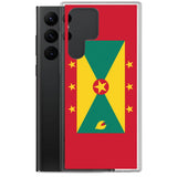 Coque téléphone drapeau de la grenade - pixelforma