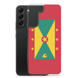 Coque téléphone drapeau de la grenade - pixelforma