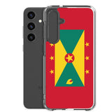 Coque téléphone drapeau de la grenade - pixelforma