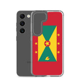 Coque téléphone drapeau de la grenade - pixelforma