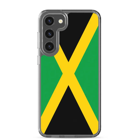 Coque téléphone drapeau de la jamaïque - pixelforma