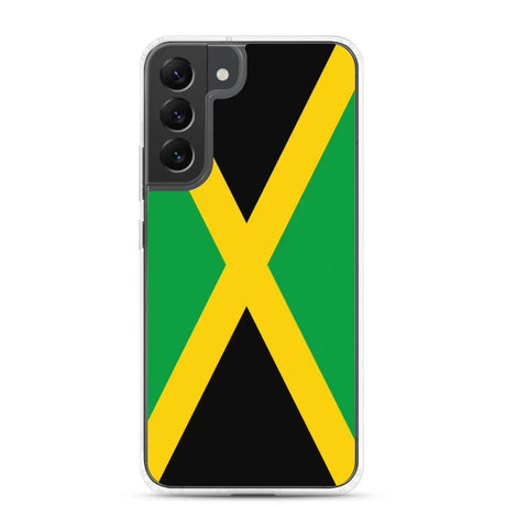 Coque téléphone drapeau de la jamaïque - pixelforma